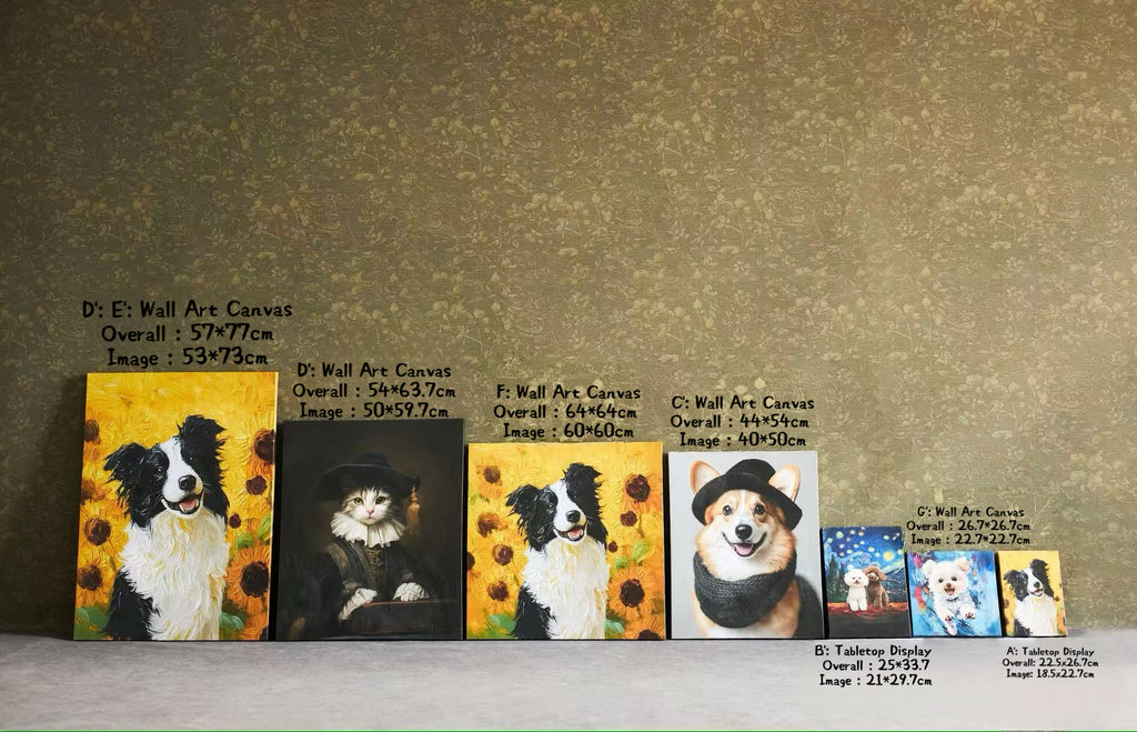 Custom Giclée Pet Portrait