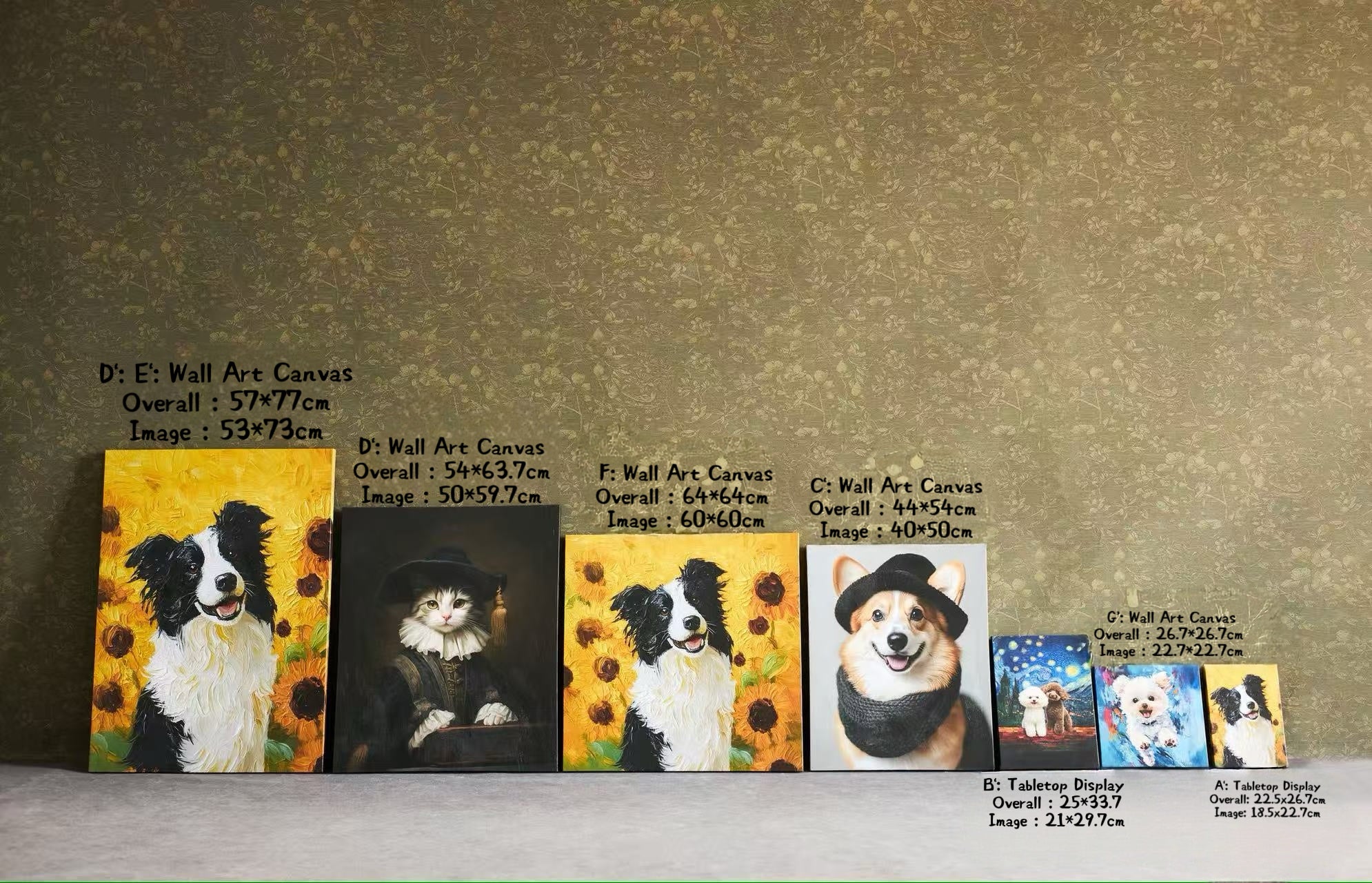 Custom Giclée Pet Portrait