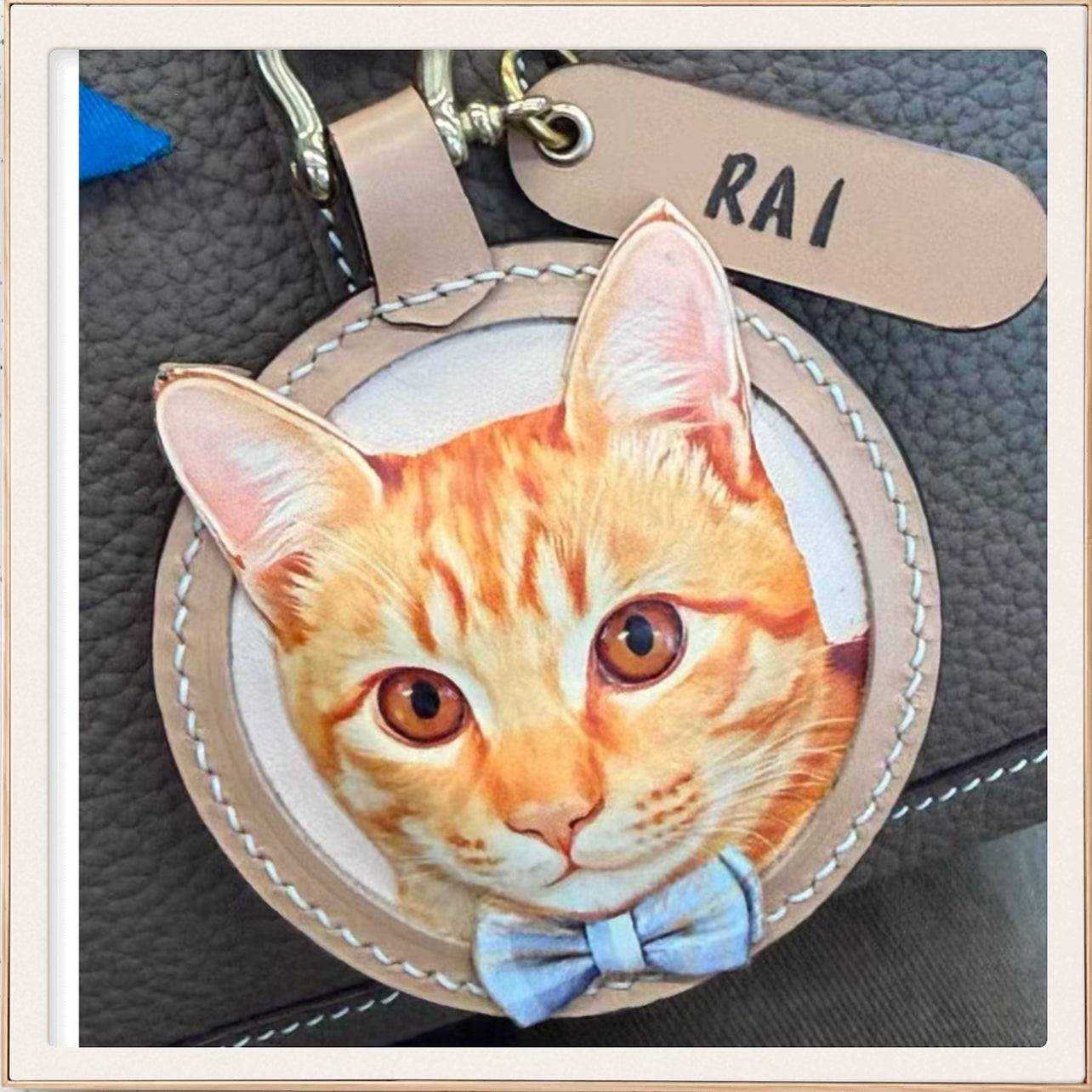 5-Layer custom pet portrait painting on clear acrylic glass, handmade by Furry Tales